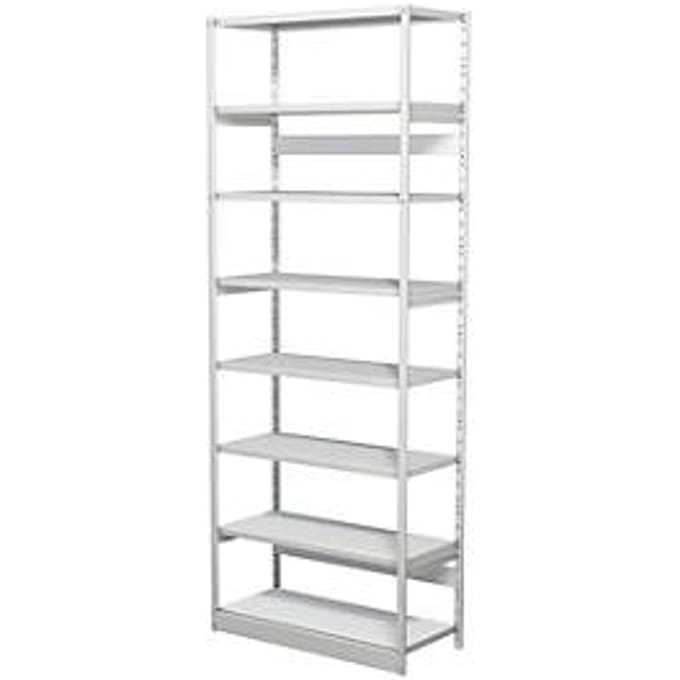Complete stelling PROGRESS 500 T, basissectie, zonder achterwand, H 2600 x B 960 x D 400 mm