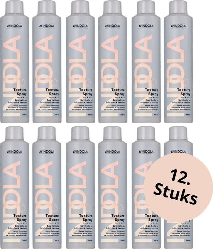 Indola Texture Dry Texture Spray - 12x300ml