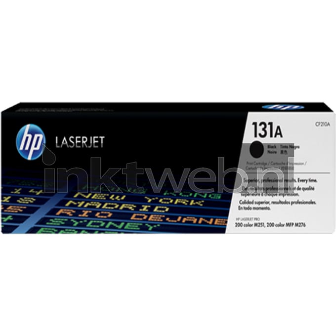 Tonercartridge hp cf210a 131a zwart