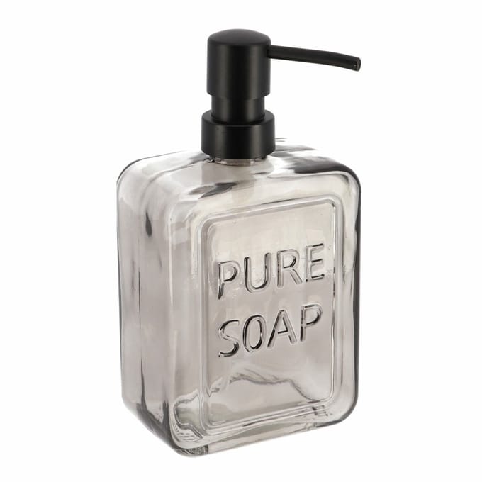 Tendance Zeeppompje - glas - tint zwart - pure soap - vrijstaand