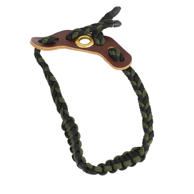 Boogschieten Polsband Verstelbaar Gevlochten Koord Touw Jacht voor Compoundboog camouflage