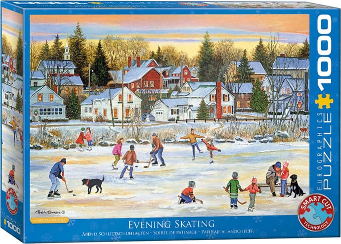 Patricia Bourque: Evening Skating (1000 stukjes) - Puzzel