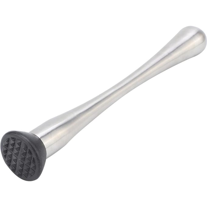 Roestvrijstalen Stamper Cocktail Muddler Bar Duurzame Ijsstamper Hamer Drankblender white