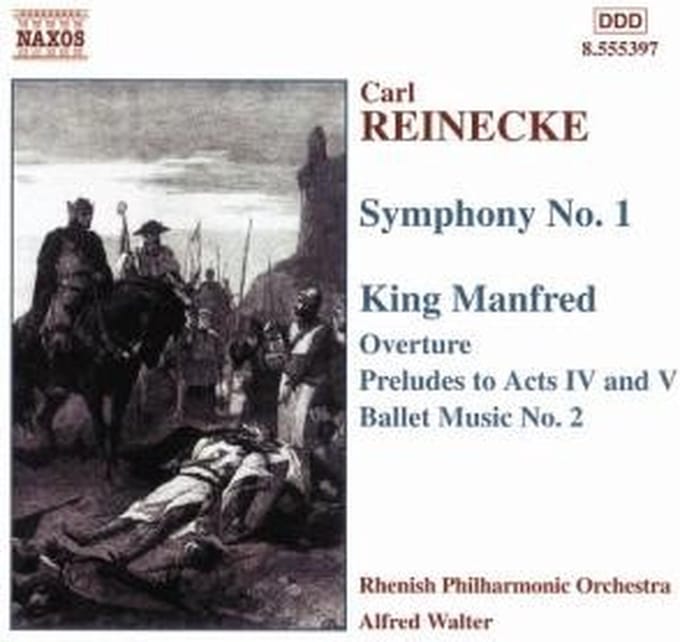 Rhenish Philharmonic Orchestra, Alfred Walter - Reinecke: Symphony No.1 | King Manfred (CD)