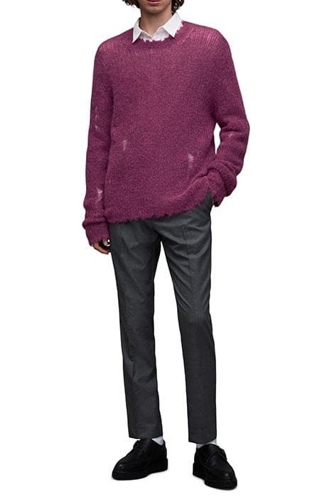 AllSaints Bleaker Crew Pink Größe: XXL | Pullover Outlet | Herren | Rosa