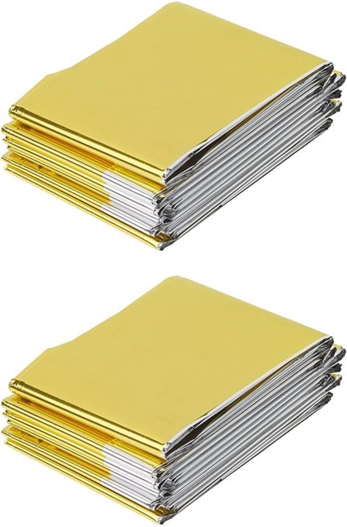 ProPlus reddingsdeken - isoleerdeken - 160x210cm - 2 stuks