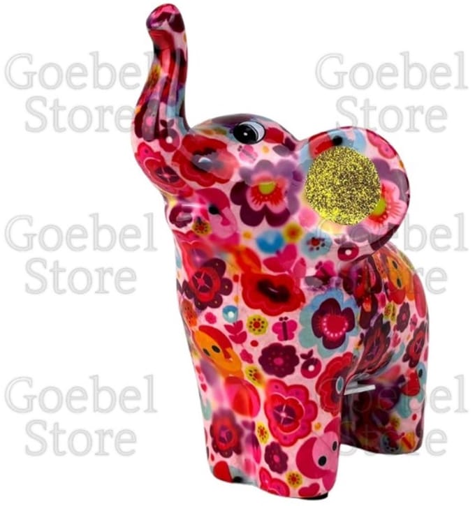 Pomme Pidou Spaarpot Olifant Darcy Standaard 001 (17x9x18cm - Keramiek)