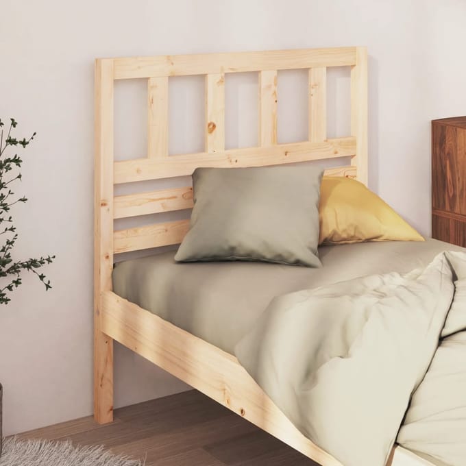 vidaXL - Hoofdbord - 81x4x100 - cm - massief - grenenhout