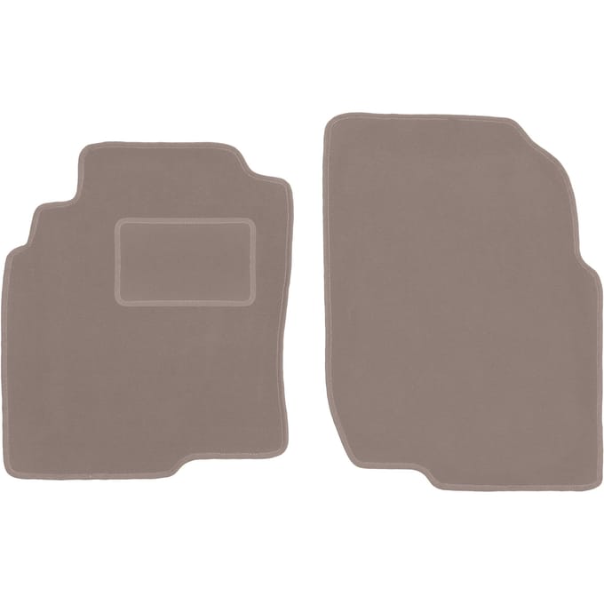 Beige voormatten voor: Nissan Almera Tino minivan (2000-2006)