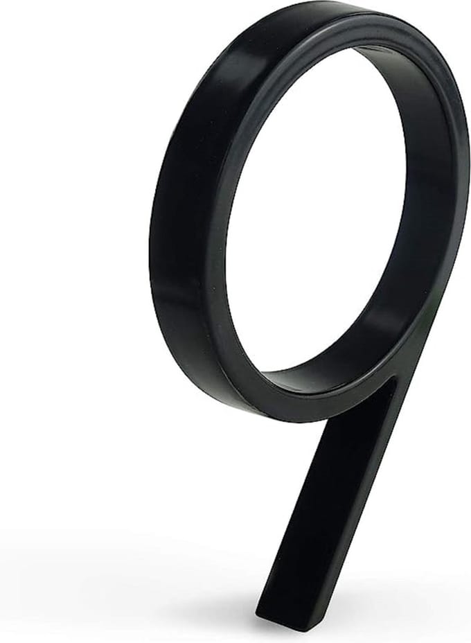huisnummer 5 inch (12 cm)