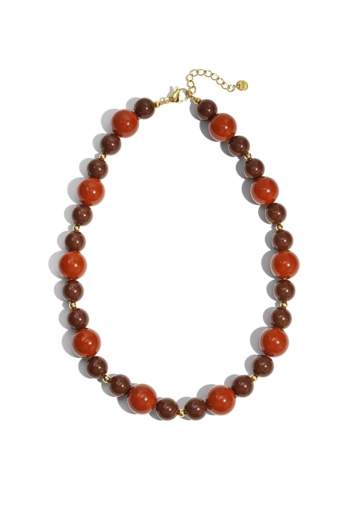 Ketting met kralen verschillende groottes