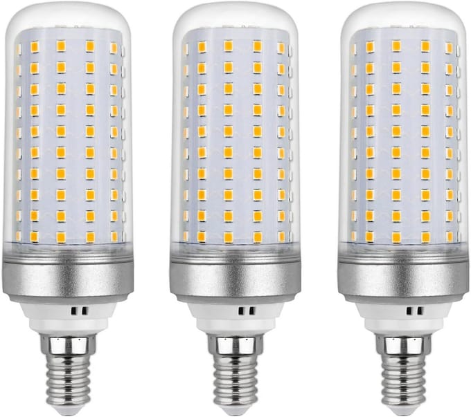 Maïskolf LED Lamp E14 20W Warm Wit 3000K 2200LM - Vervangt 200W - 3 Stuks