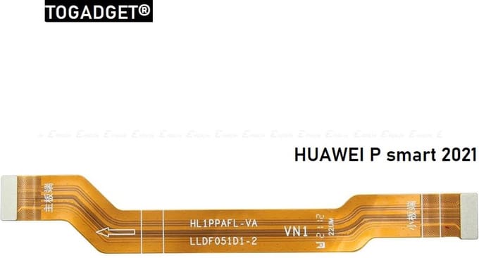 Moederbord Connector Flex geschikt voor de HUAWEI P smart 2021 Moederbord Connector Flex Kabel