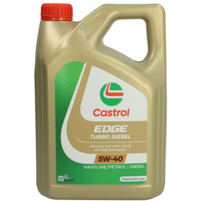 Motorolie CASTROL 15F819 Edge Turbo Diesel 5W40 4L
