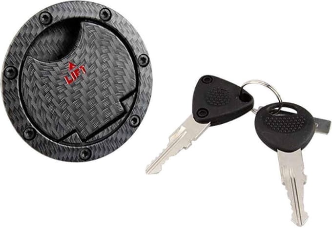 Bouchon de réservoir Tun'R pour scooter MBK 50 Nitro Avant 2013 carbone mat Neuf