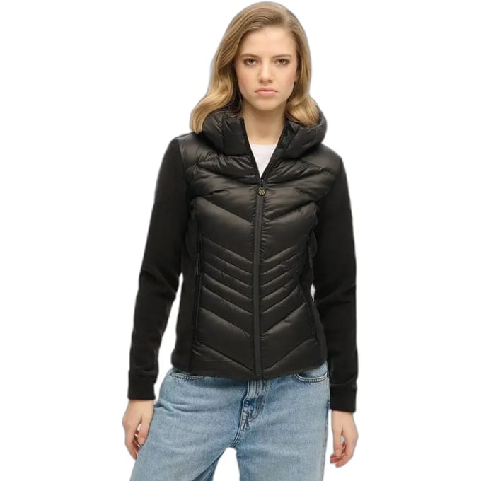 Superdry - Storm fleecejack met capuchon - Dames - Gewatteerde jassen