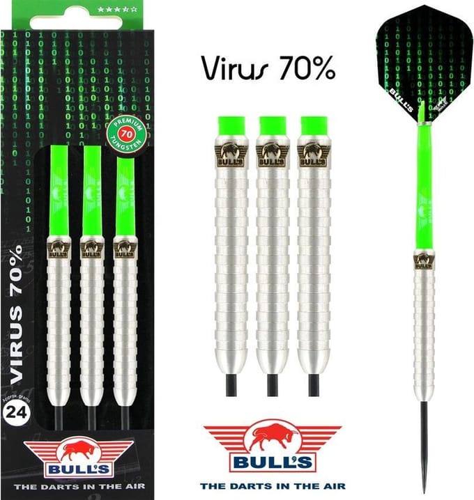 Bull's Virus 70% - Dartpijlen - 21 Gram
