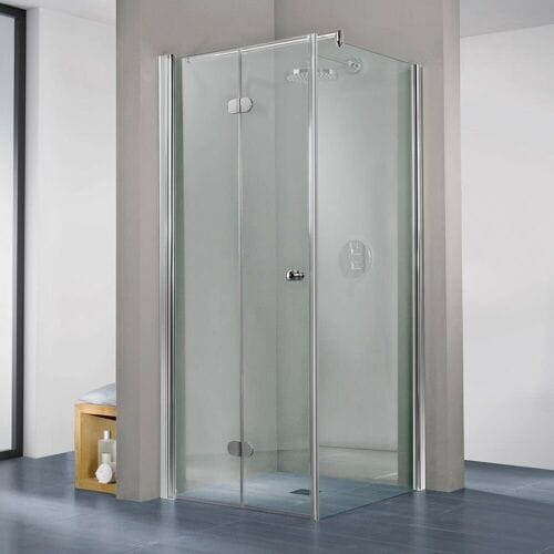 Steinkamp Living hinged folding door 100 x 200 cm for side wall stop left incl. easypearl HSTDFTSW100-41-200-L