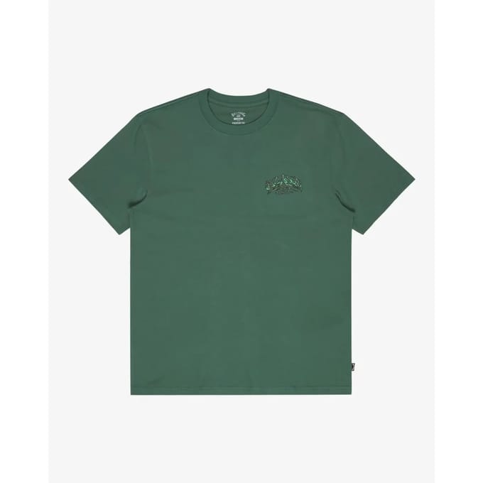 Billabong Re Issue T-shirt Met Korte Mouwen Groen S Man