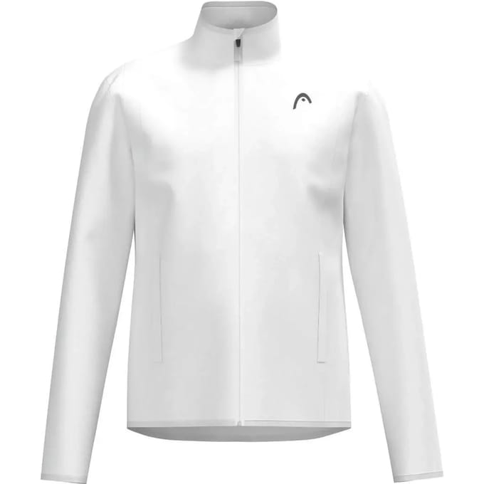 HEAD Club 25 Jacket Junior Trainingsjack Kinderen-Wit