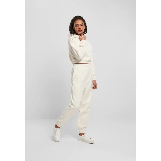 Urban Classics - Short Oversized Sweat Crop Hoodie - M - Creme