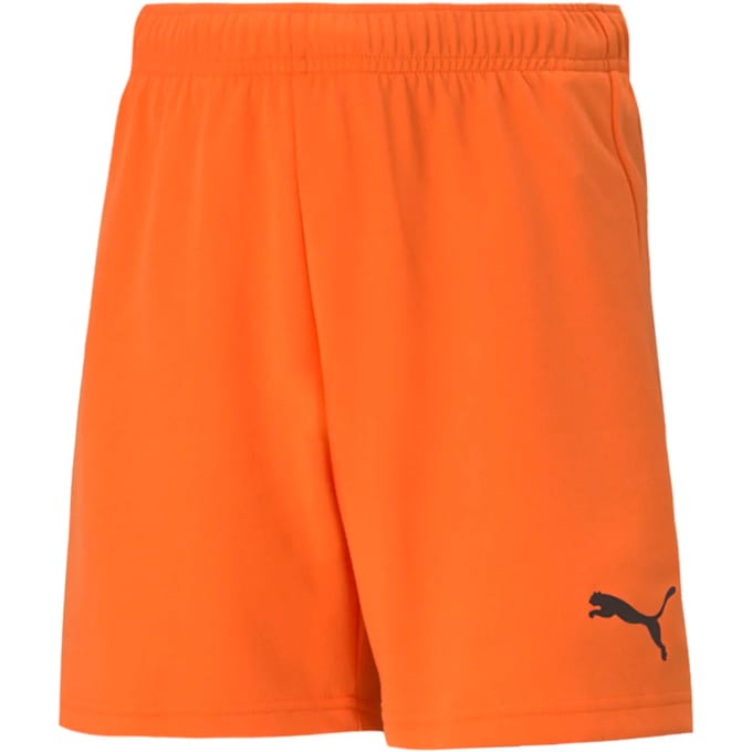 Puma Teamrise Short Kinderen - Oranje | Maat: 116