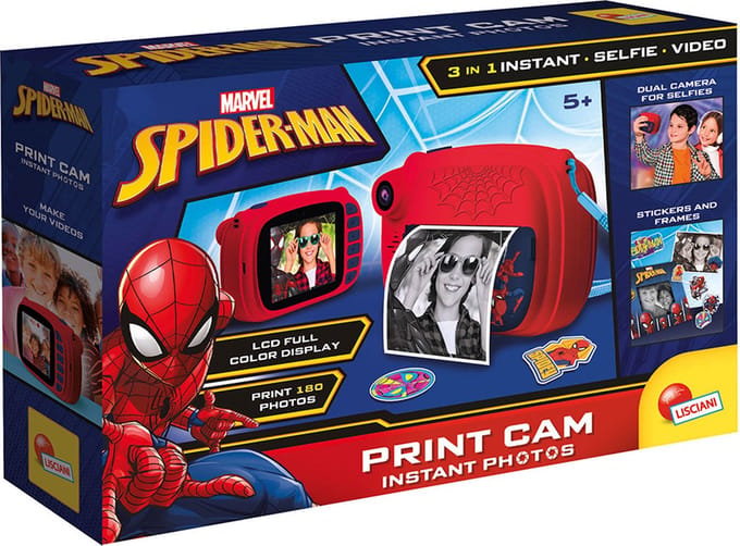 Lisciani spider-man print cam