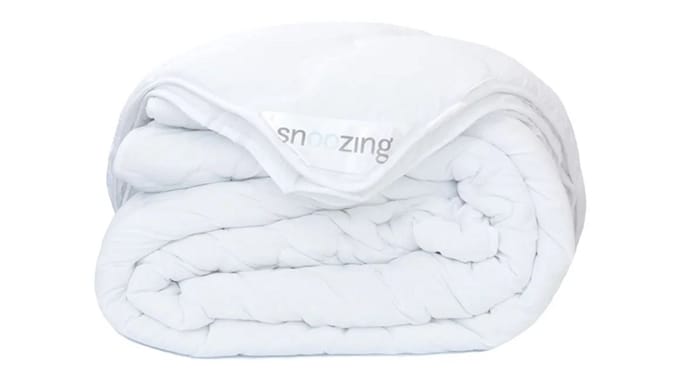 Snoozing Swiss Dreams 4-seizoenen Dekbed - Extra breed - 260x220 cm - Wit