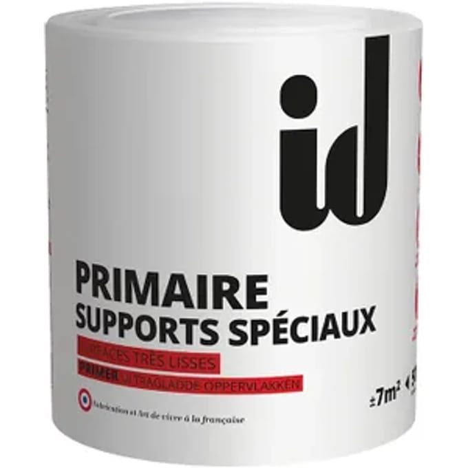 Id Primer Voor Gladde Ondergronden Wit 500ml
