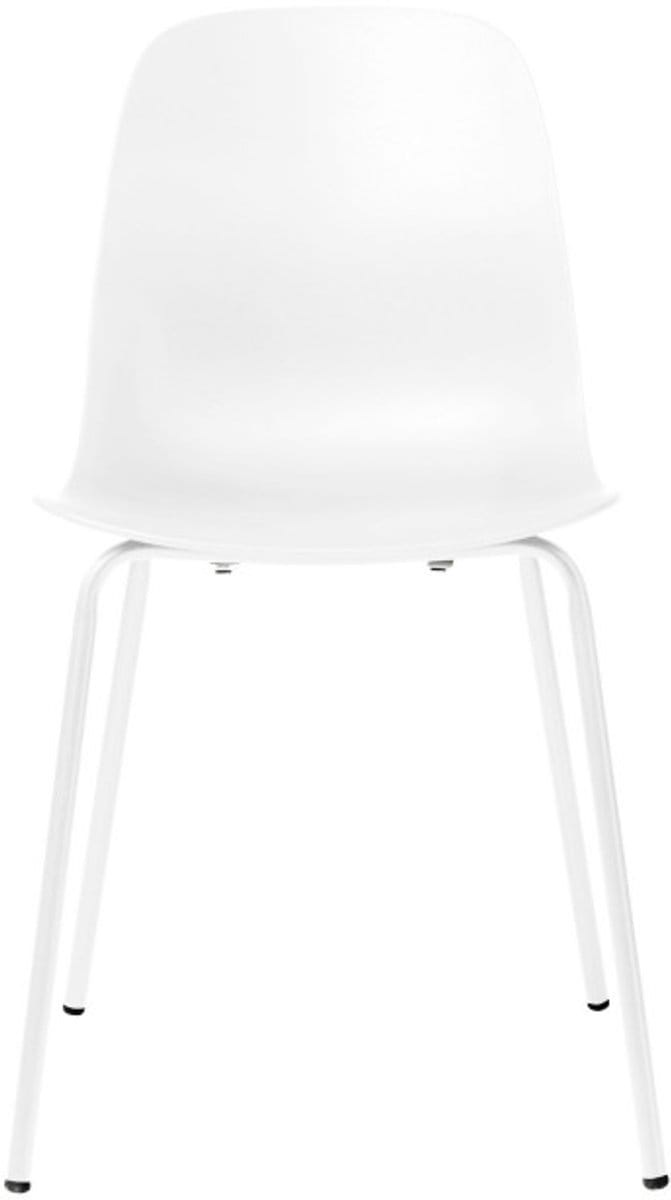 Eetkamerstoel Whitby - Wit - eetkamerstoelen set van 4