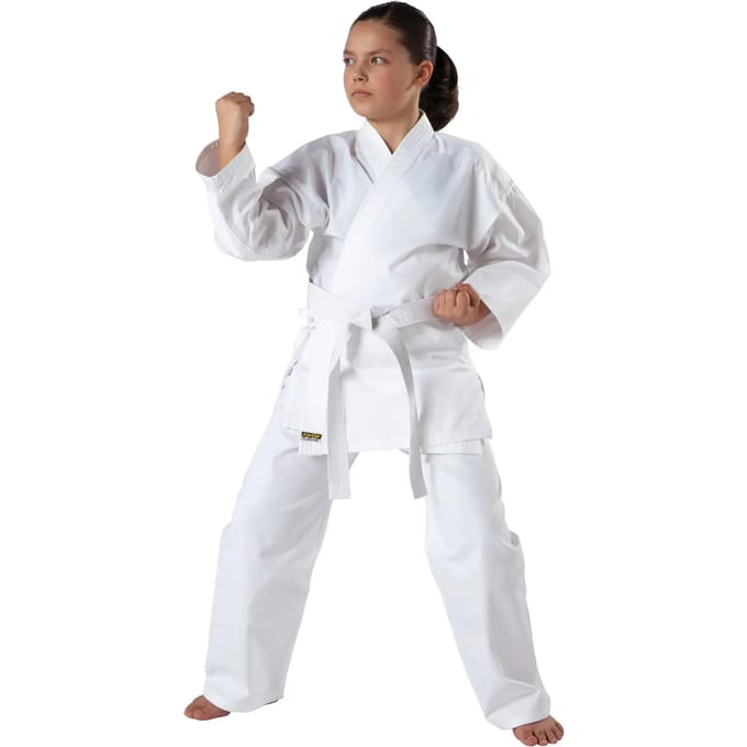 Karate kimono voor dames Kwon Clubline Renshu Wit