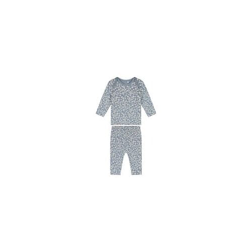 Prénatal baby pyjama bloem Blue 68 unisex