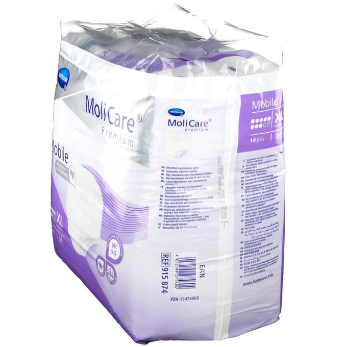 MoliCare® Premium Mobile 8 Drops Extra Large 14 Incontinentieslip