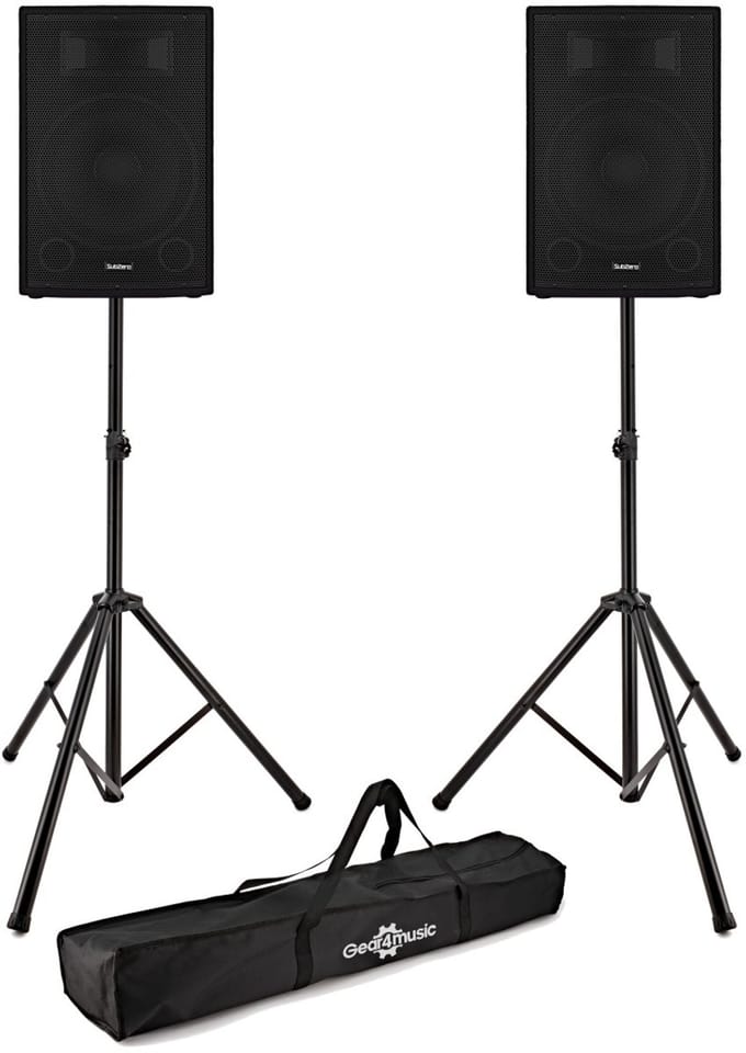 SubZero C15 Active/Passive PA Speaker System