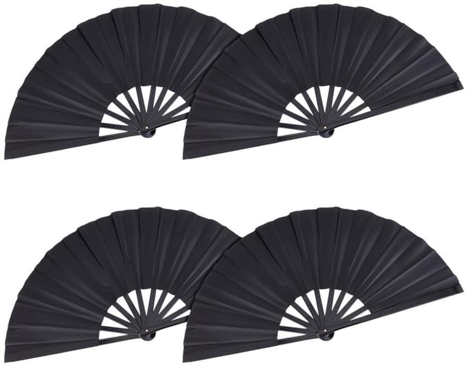 MTTproducts - Set van 4 Opvouwbare Handventilators