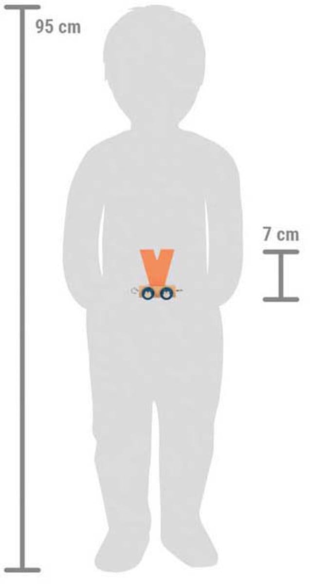 Small Foot - Houten Lettertrein Polar - V