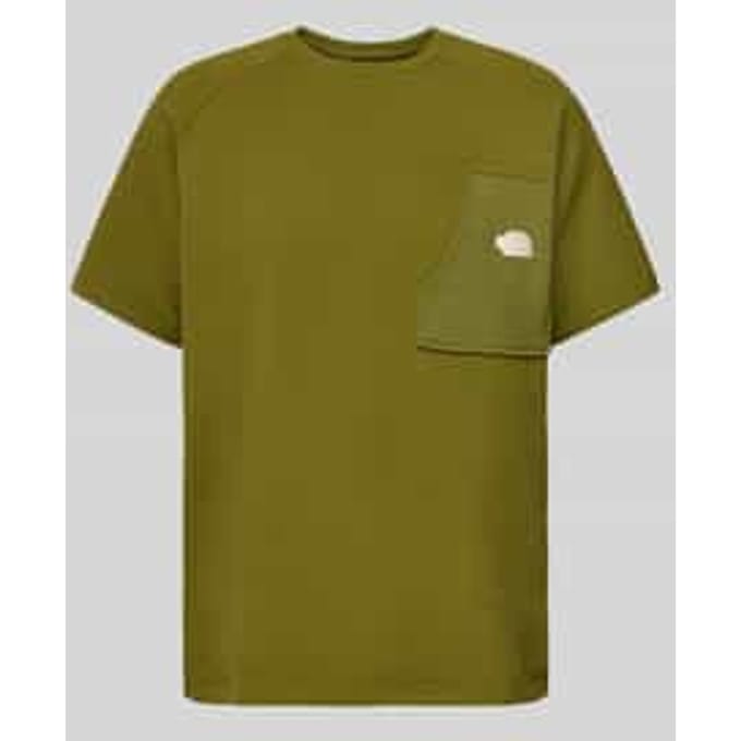 T-shirt met borstzak, model 'TERRY'