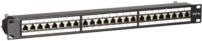 DSIT CAT6a STP patchpaneel - 24 poorts