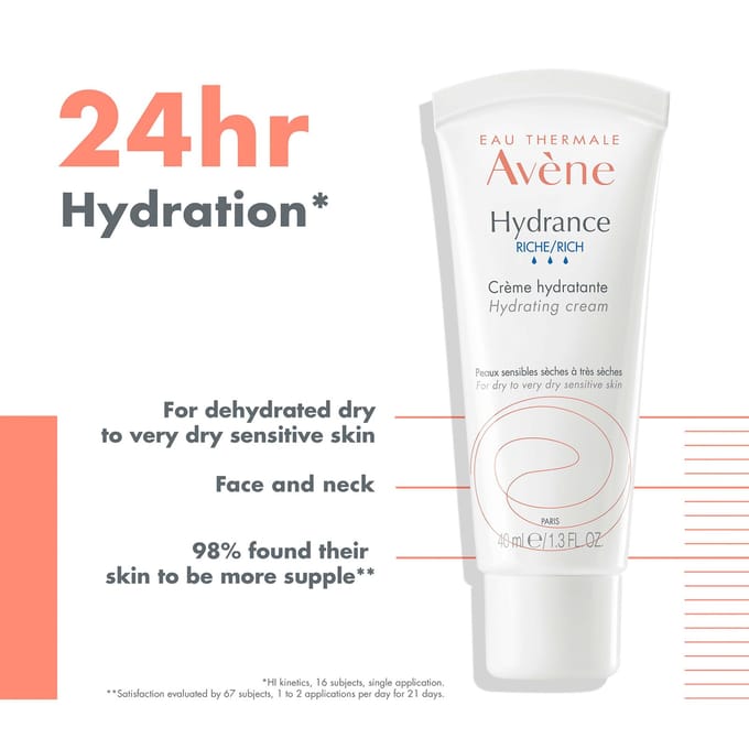 Avène Av&egrave;ne Thermale Hydrance Rich Hydrating Cream 40 ml