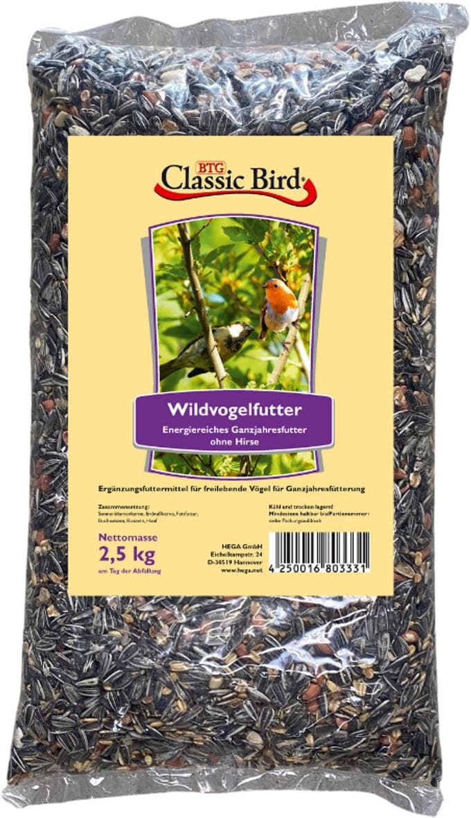 Classic Bird WVF zonder gierst - 10kg (4 x 2,5kg)