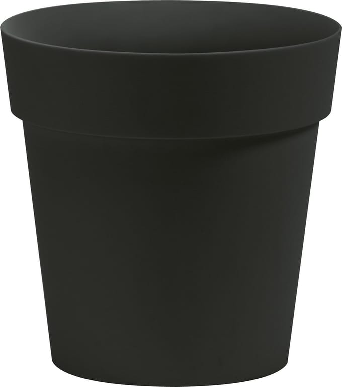 Bloempot Buiten Rond Arke 22cm ANTRACIET Nicoli