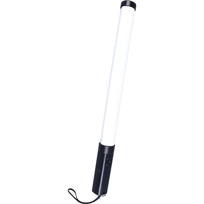 Fotografie Lichtstaaf Handheld LED Videolamp 3 Kleurtemperatuur met 2400mAh Oplaadbaar white