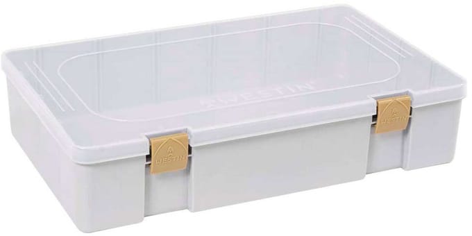 Westin W3 Game Tackle Box Open Grey & Clear 36x22,5x5 cm