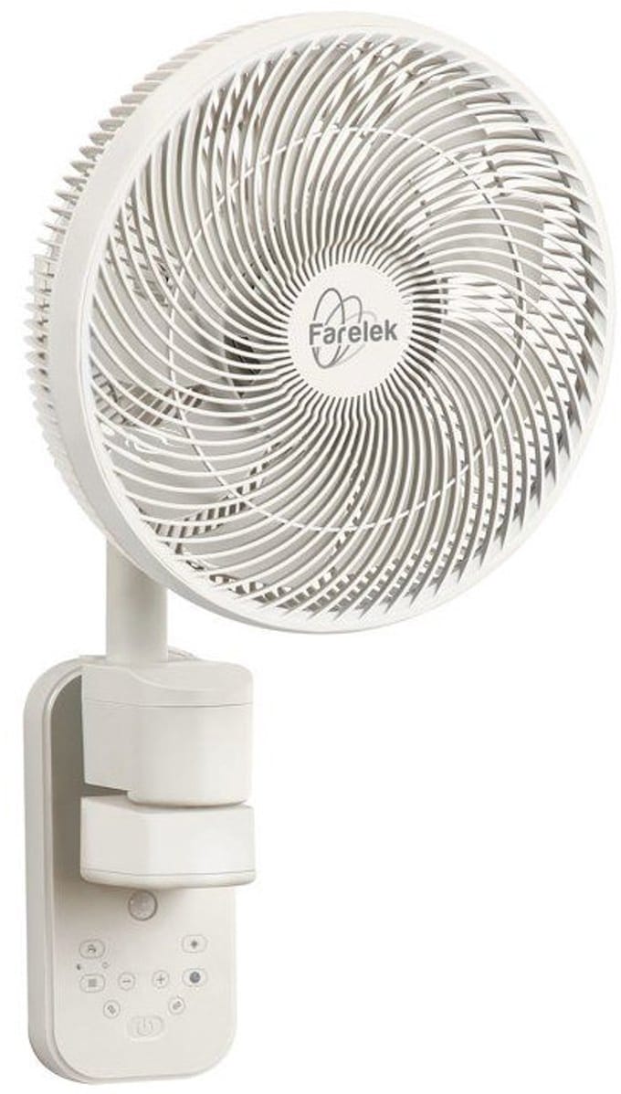 FARELEK Voralia – wandventilator Ø30 cm – 36 W – 3D