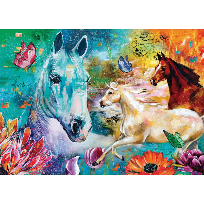 Ravensburger puzzel Lady, Fate and Fury - Legpuzzel - 300 stukjes extra groot