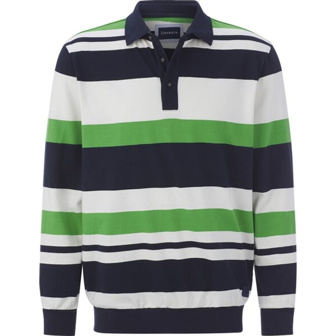 Babista herren Sweatshirt - 60/62 - groen - Plus Size