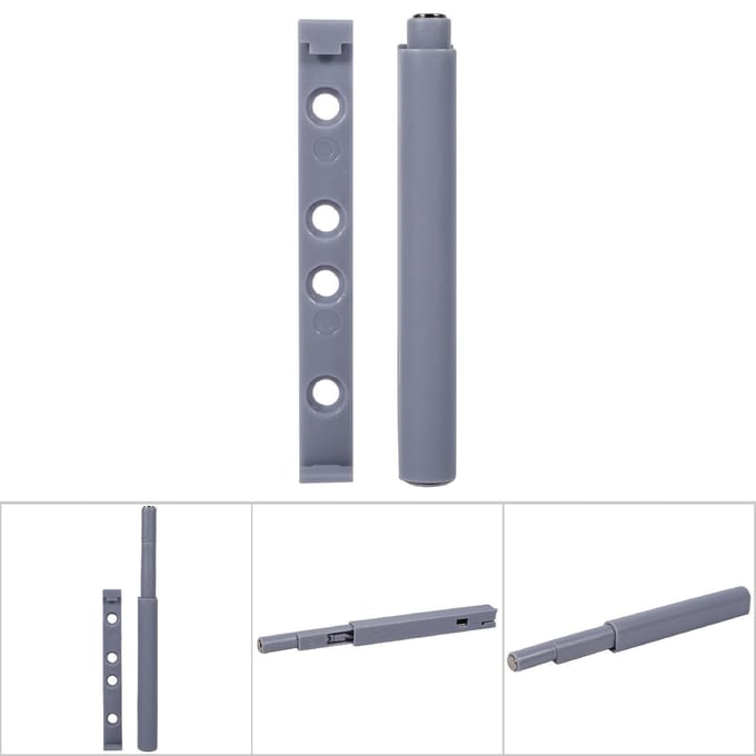 10 stuks /pak ABS Behuizing Lade Scharnier Push to Open Systeem Demper Buffer Vanger (Magnetische punt)