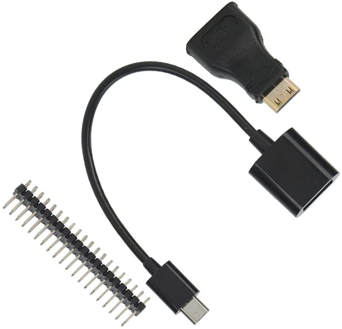 Solidchoice - Dailygoody - Raspberry Pi Nul Kit - HDMI Adapter - USB Interface - Compact Formaat - Hoogwaardige Multimedia - Geschikt voor Microcomputers - ...