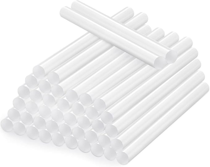 200 Stuks 7 mm x 100 mm Transparante Hete Lijmsticks voor Creatieve Projecten