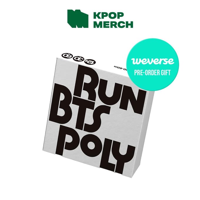 [Précommande] BTS - RUN BTS Poly Highlight Package No Weverse black